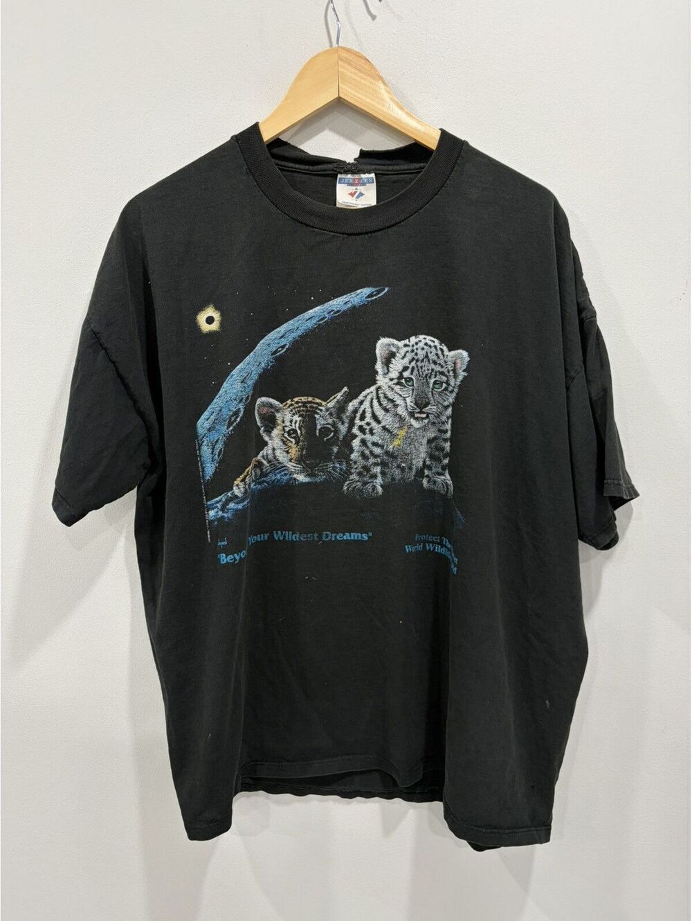 Vintage Animal Wildlife Tiger Tee Shirt xxl
